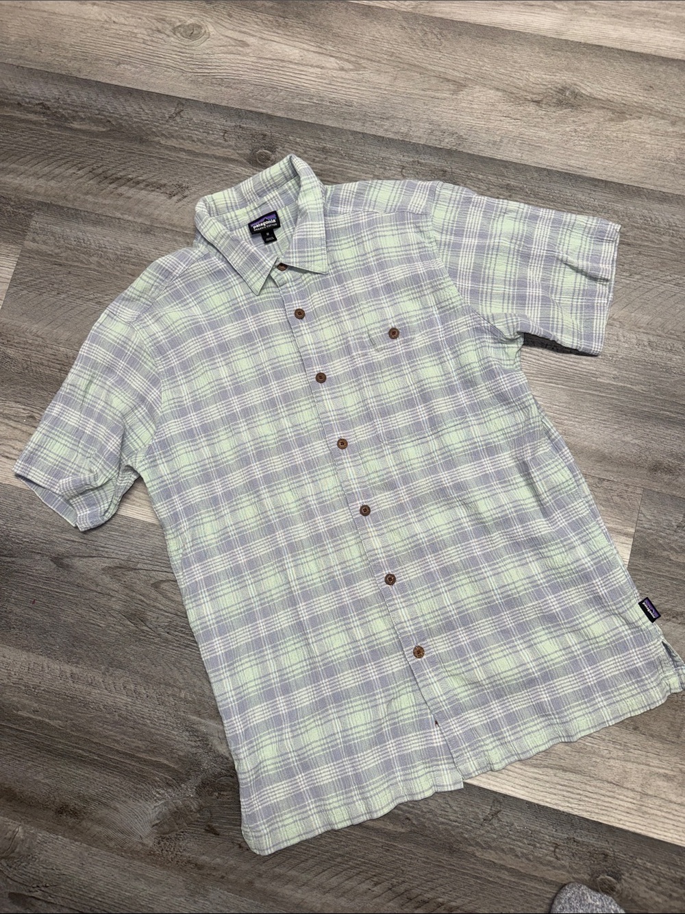 Patagonia button shirt top short sleeve